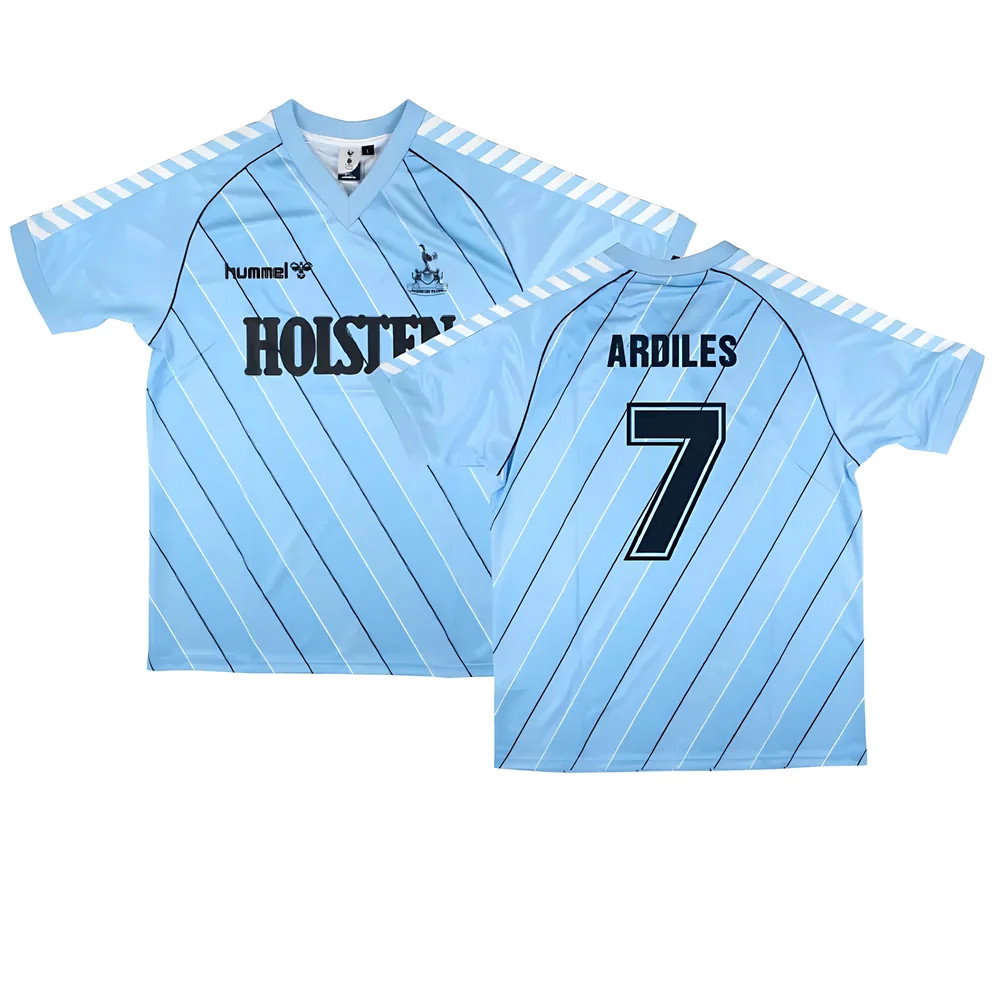Tottenham 1985/87 Retro Hummel Away Shirt (Ardiles 7)_0
