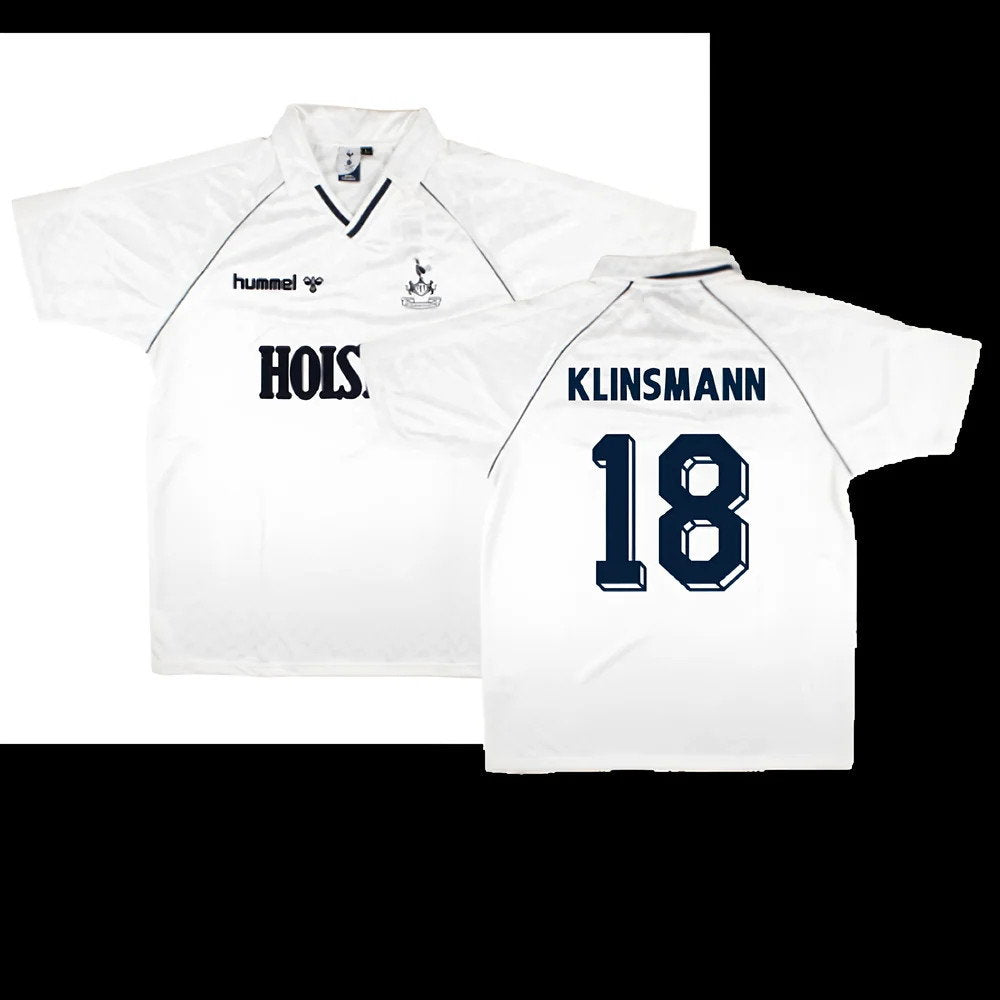 Tottenham 1989 Retro Hummel Home Shirt (Klinsmann 18)_0