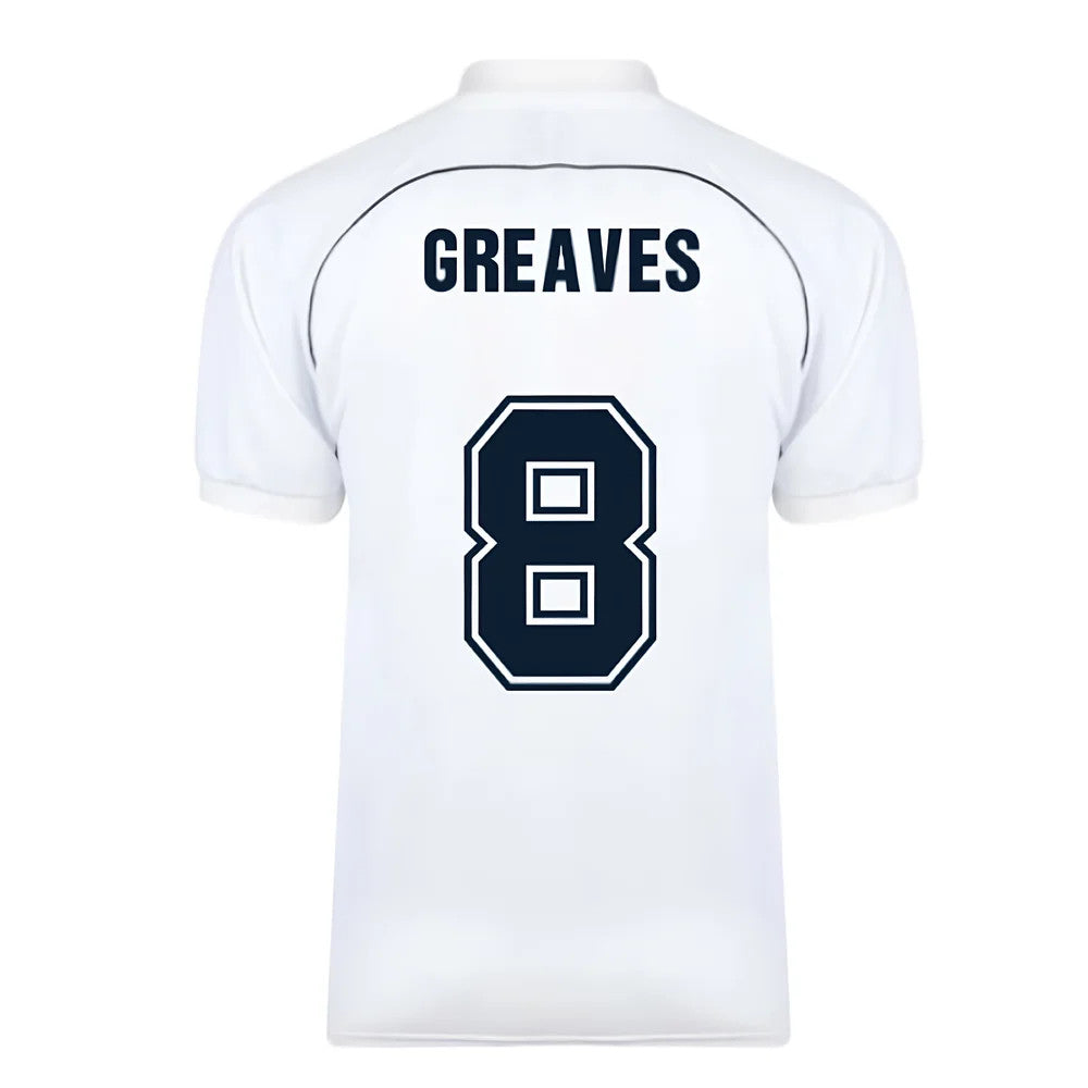 Tottenham Hotspur 1986 Retro Football Shirt (GREAVES 8)_0