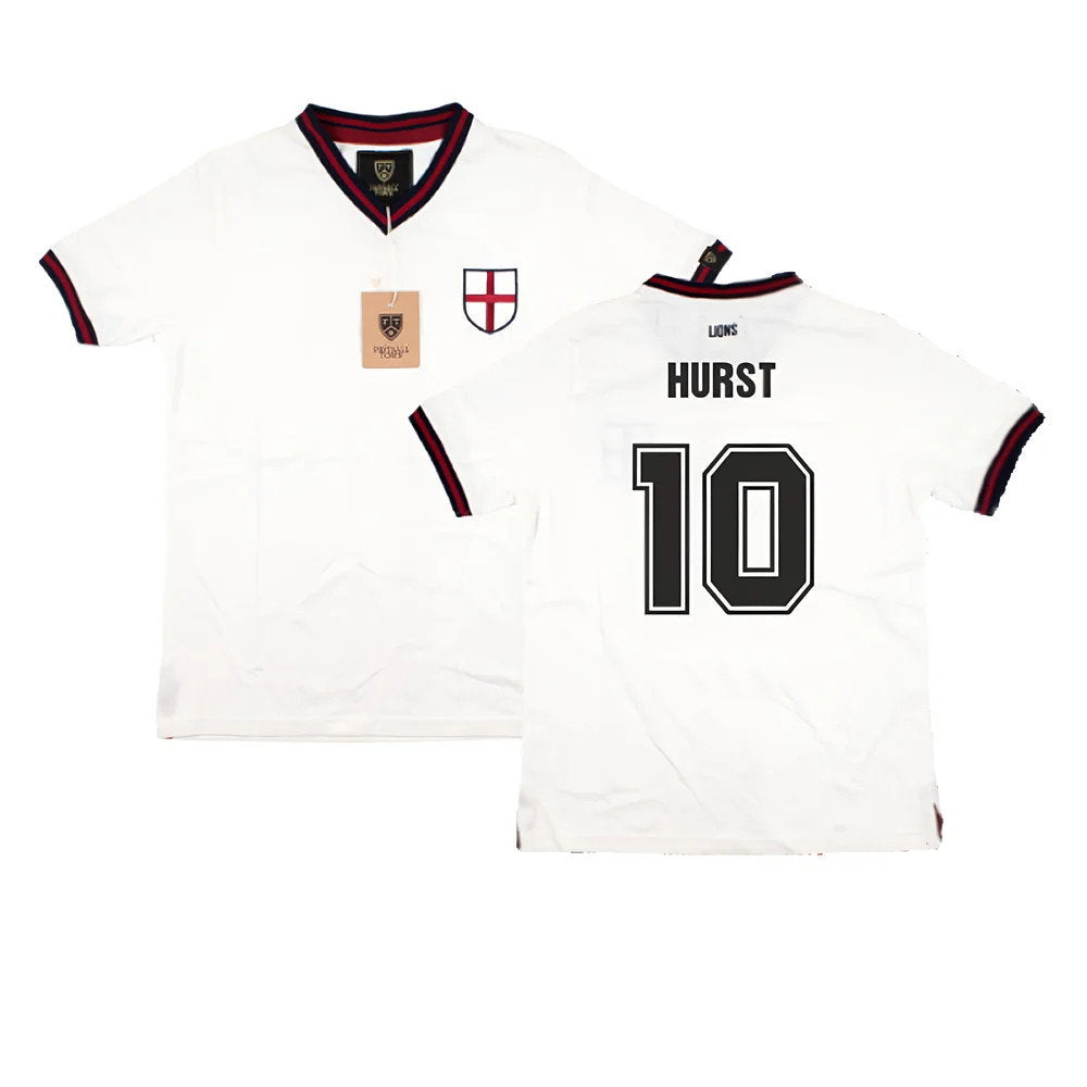 Vintage Football England Home Retro Shirt (Hurst 10)_0