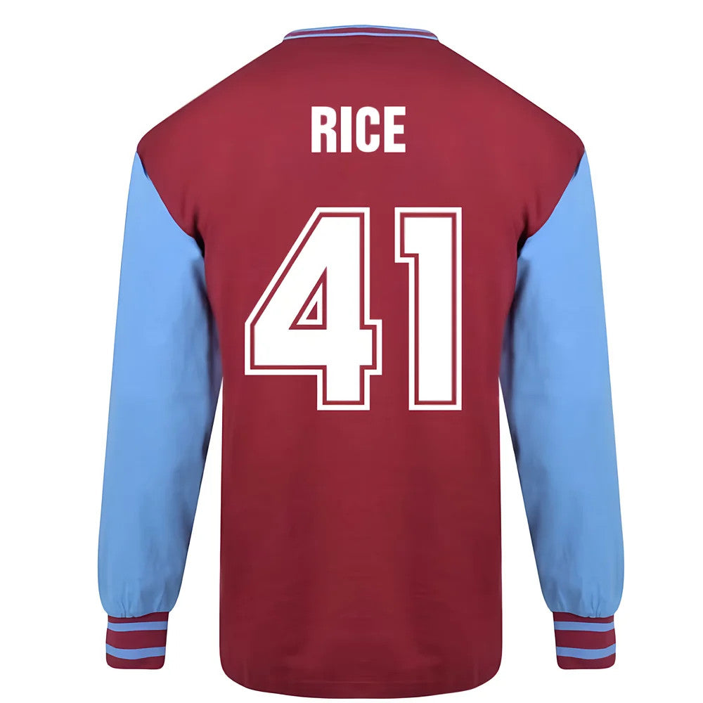 West Ham United 1964 FA Cup Final Retro Shirt (Rice 41)_0