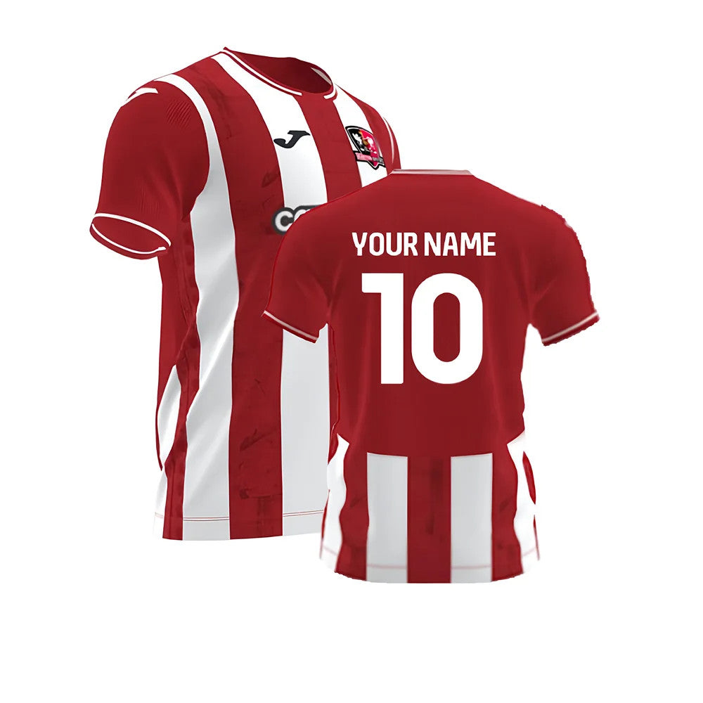 2022-2023 Exeter City Home Shirt (Your Name)_0
