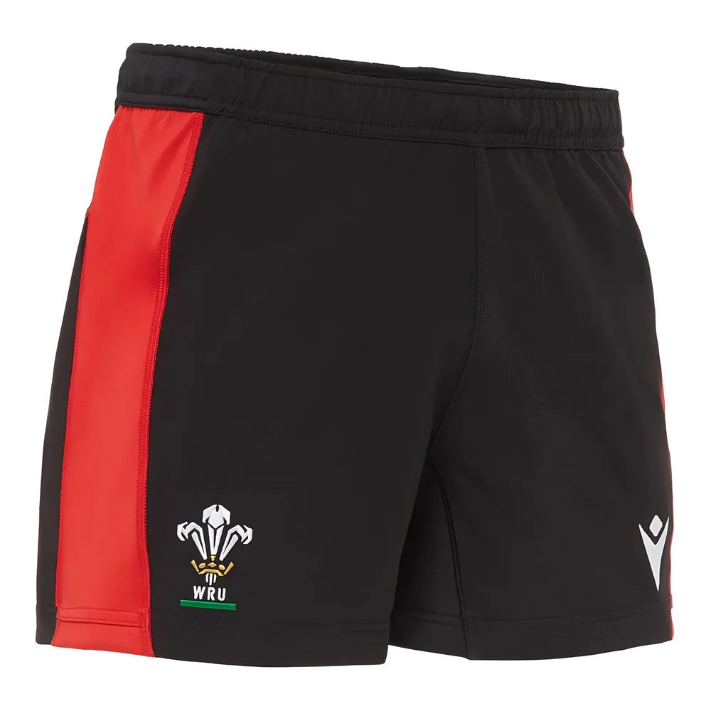 2020-2021 Wales Rugby Training Shorts (Black)_0