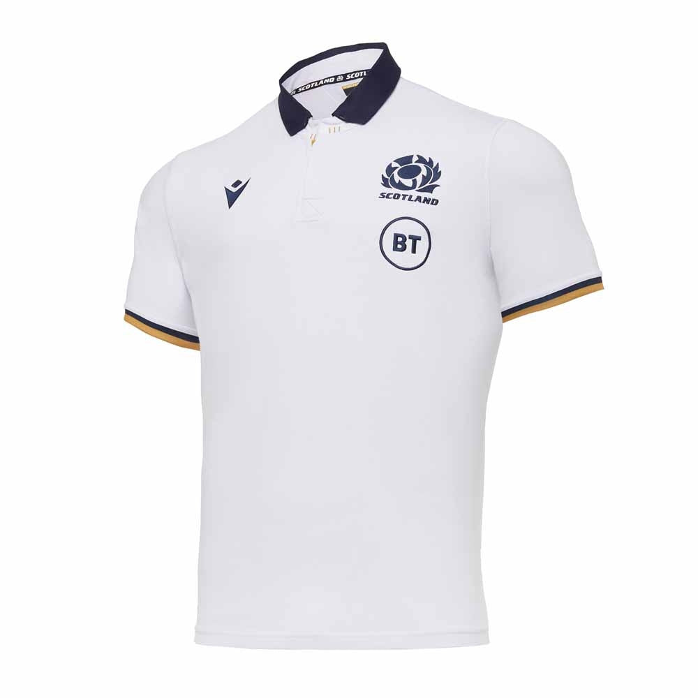 2020-2021 Scotland SS Away Cotton Rugby Shirt_0