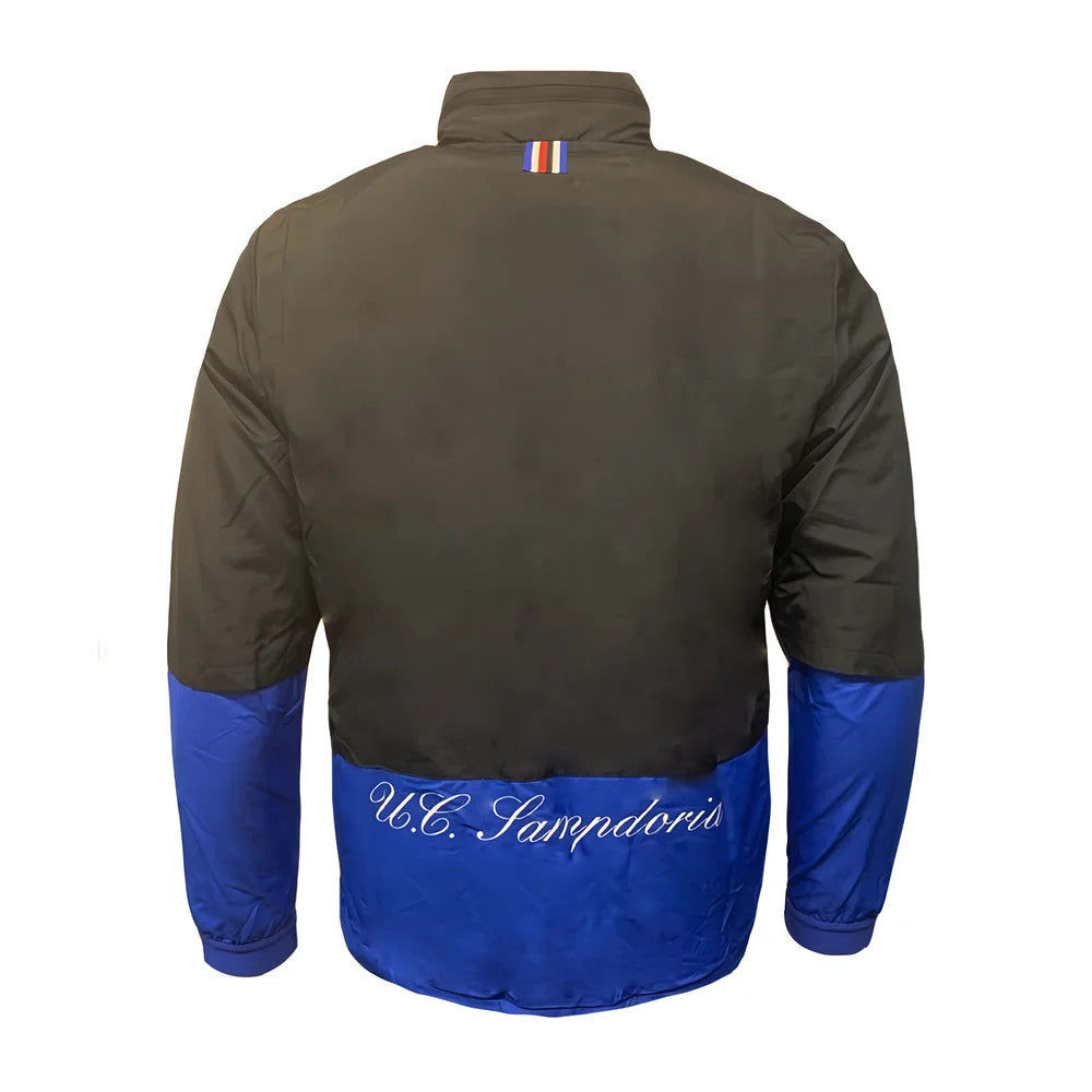 2020-2021 Sampdoria Mesh Windbreaker Jacket (Black)_1