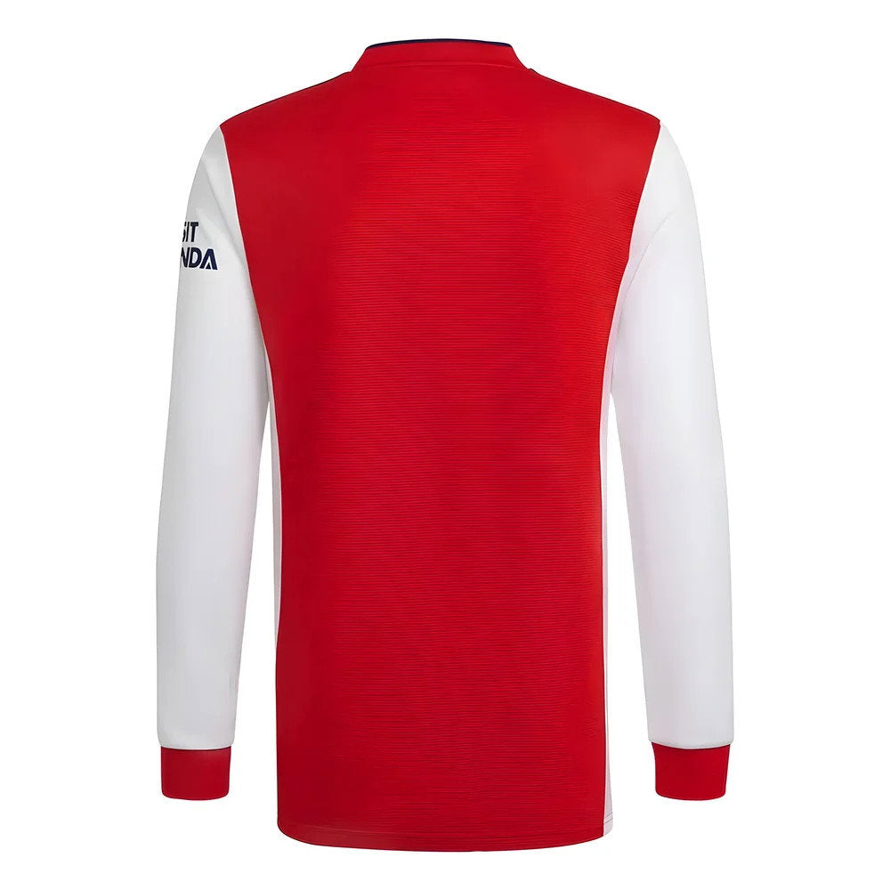 Arsenal 2021-2022 Long Sleeve Home Shirt (SMITH ROWE 10)_4