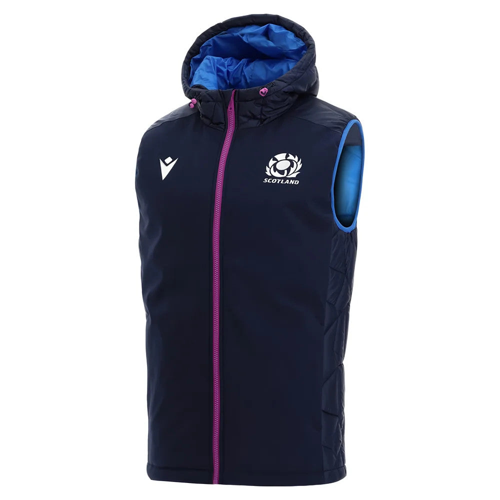 2021-2022 Scotland Padded Gilet (Navy)_0