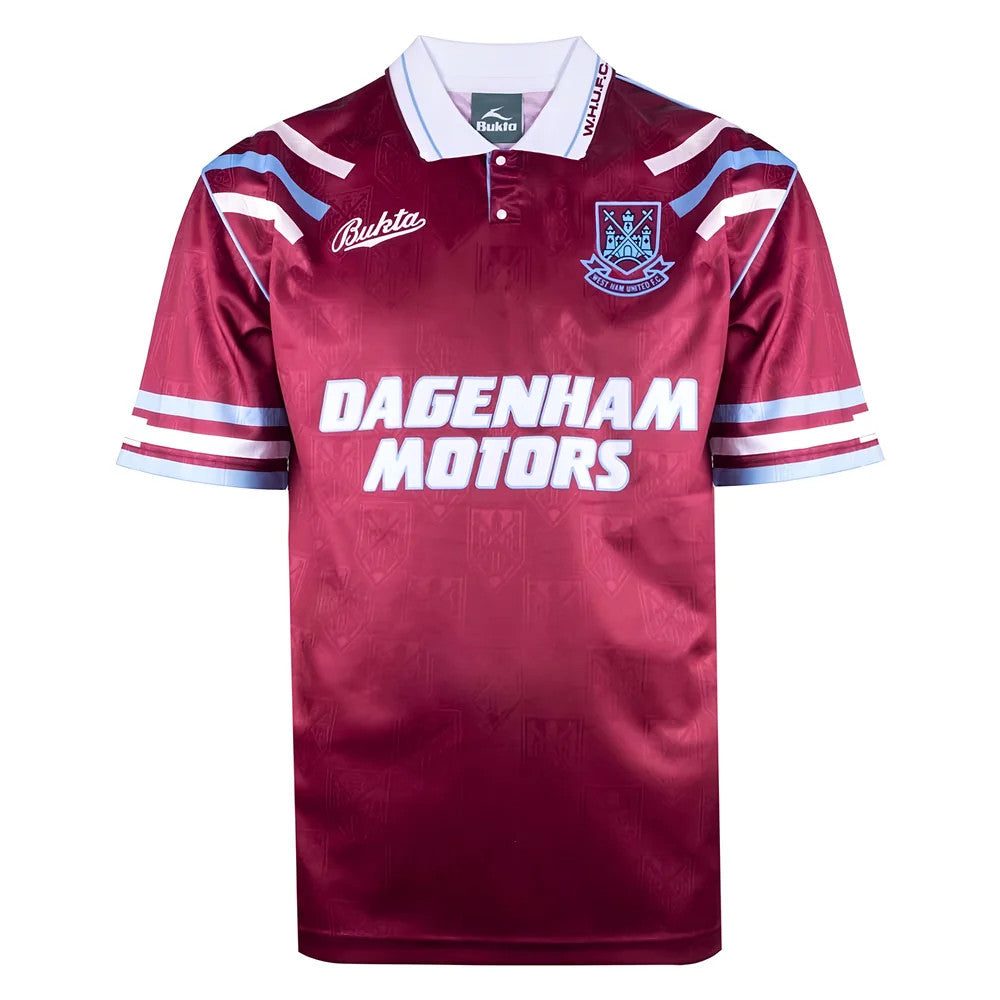 West Ham United 1992 Retro Football Shirt (BROOKING 8)_3