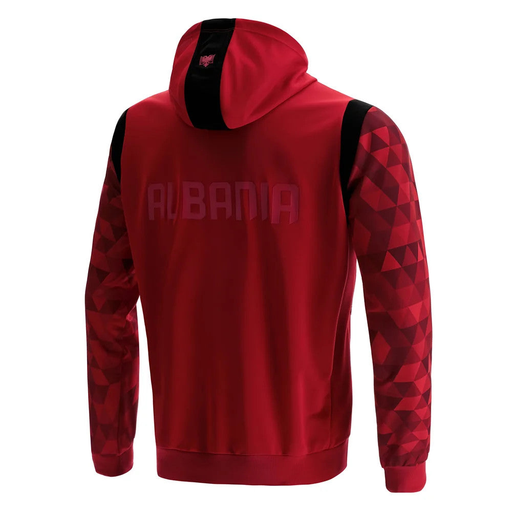 2021-2022 Albania Anthem Jacket (Red)_1