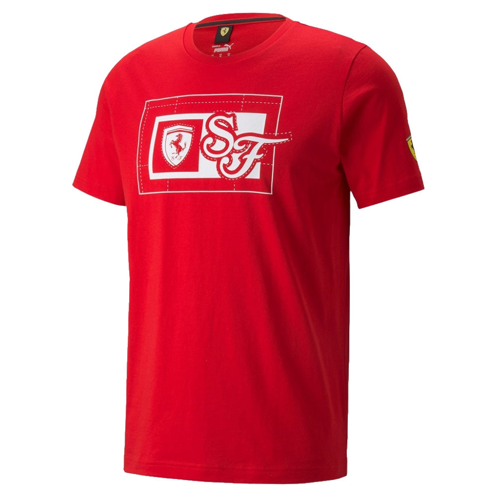 2022 Ferrari Race Graphic Tee (Red)_0