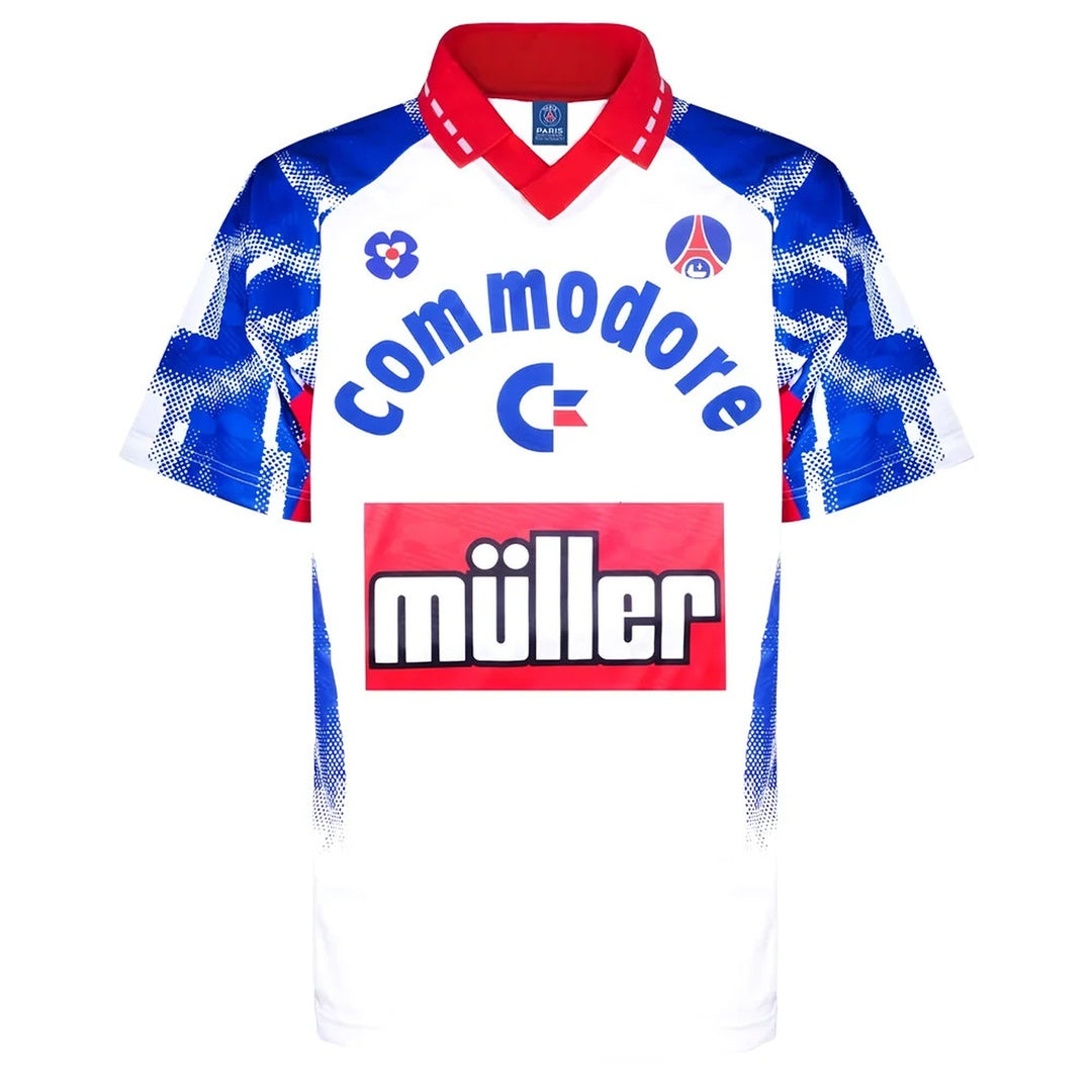 PSG 1992 Home Retro Football Shirt (Your Name)_3