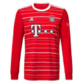 2022-2023 Bayern Munich Long Sleeve Home Shirt_0