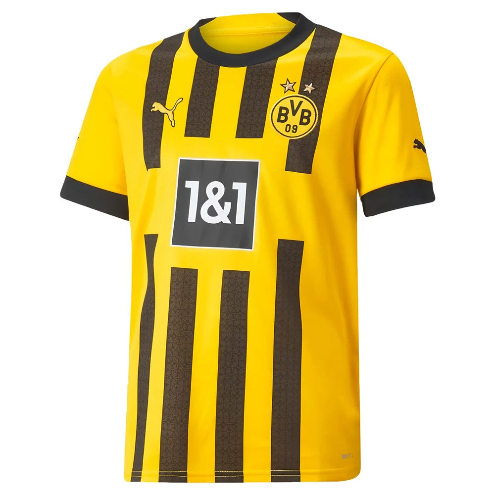 2022-2023 Borussia Dortmund Home Shirt (Kids) (HAALAND 9)_3