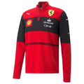 2022 Ferrari Team Half Zip Jumper (Red)_0