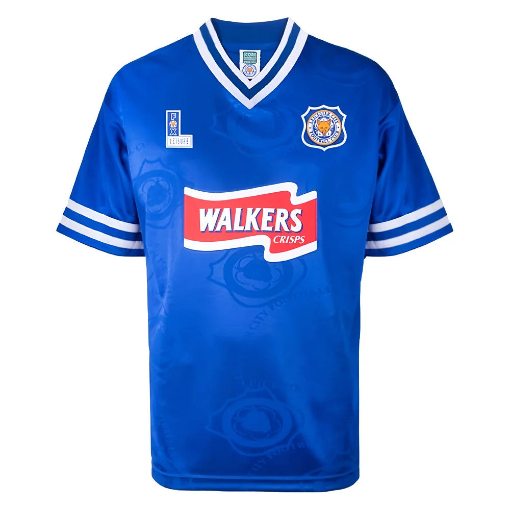 Leicester City 1997 Home Retro Shirt (Your Name)_3