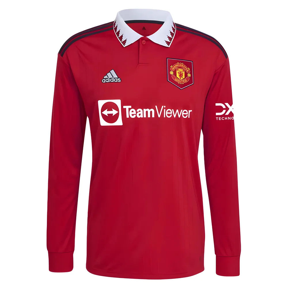 2022-2023 Man Utd Long Sleeve Home Shirt_0