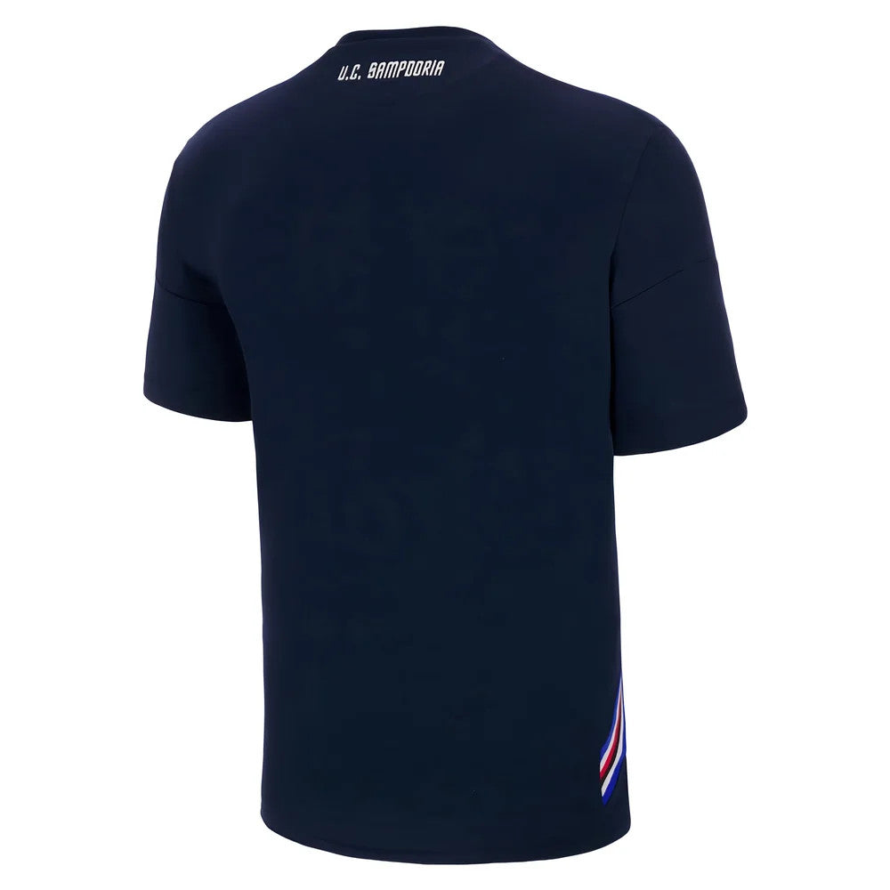 2022-2023 Sampdoria Travel Tee (Navy)_1