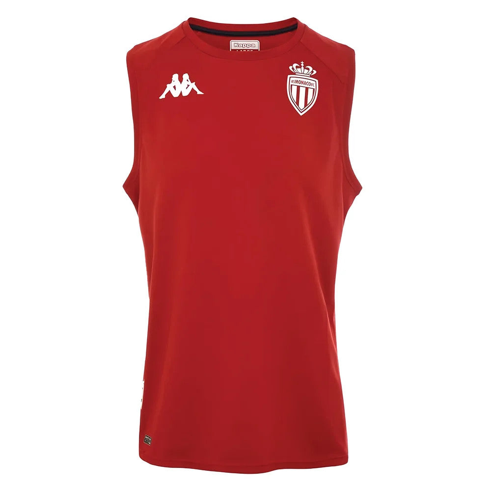 2022-2023 AS Monaco Training Tank Top (Red)_0