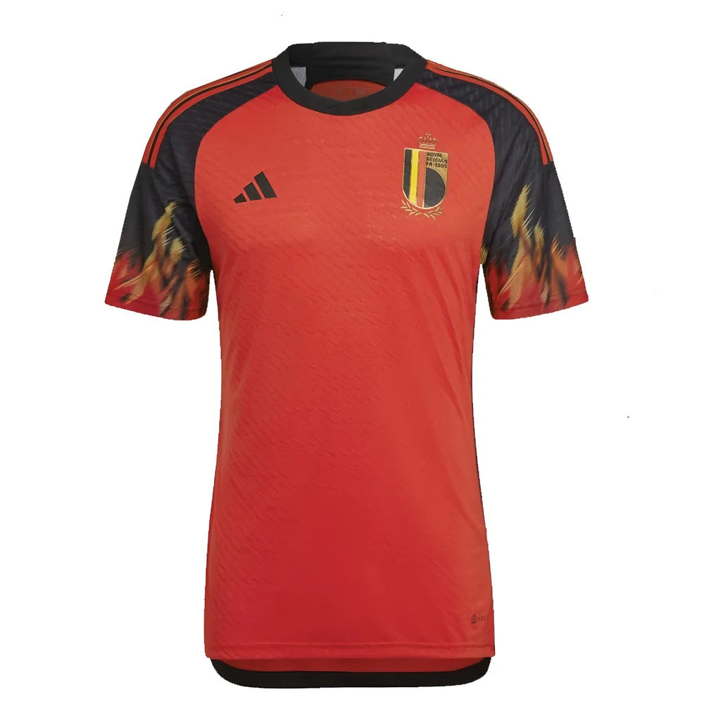 2022-2023 Belgium Authentic Home Shirt (E HAZARD 10)_3