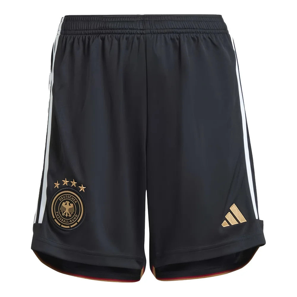 2022-2023 Germany Home Shorts (Black) - Kids_0