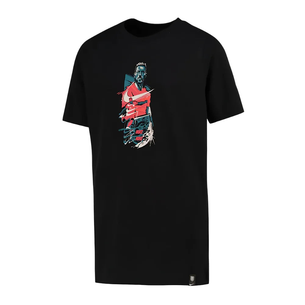 2022-2023 England Player Tee (Black) - Kids_0