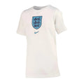 2022-2023 England Crest Tee (White) - Kids_0