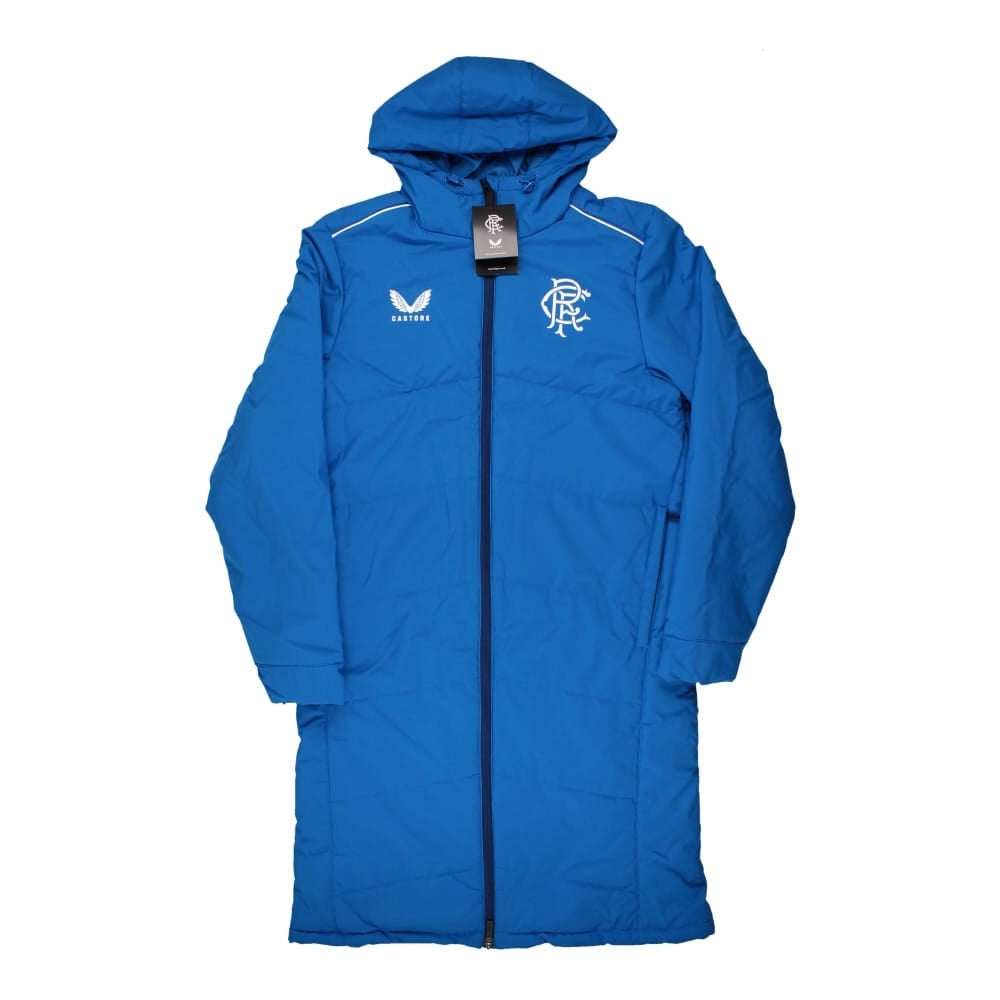 2022-2023 Rangers Training Long Bench Jacket (Blue)_0