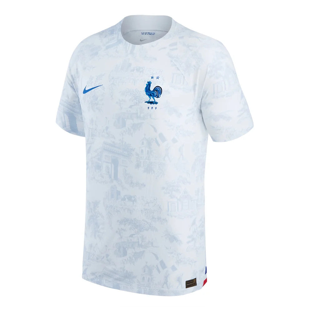 2022-2023 France Match ADV Dri-Fit Away Shirt (Zidane 10)_3