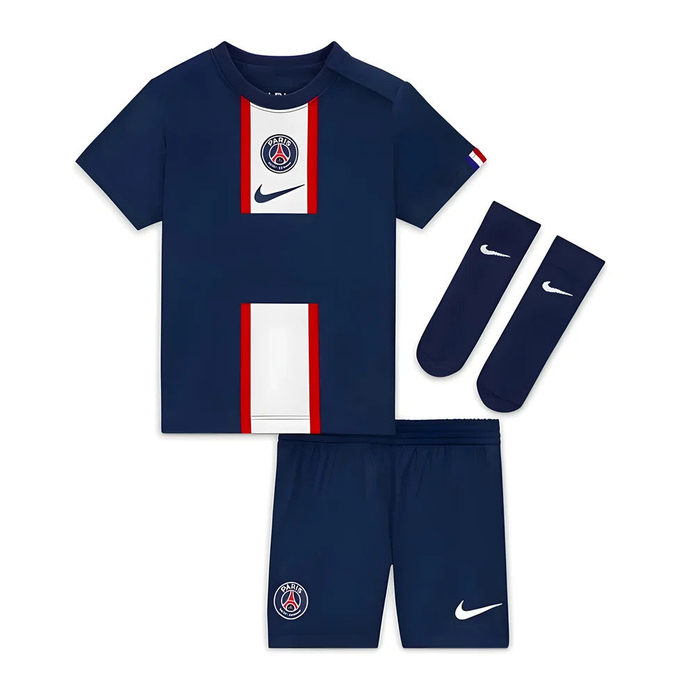 2022-2023 PSG Little Boys Home Kit_0