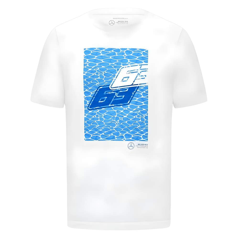 2023 Mercedes-AMG George Russell \'No Diving\' Tee (White)_0