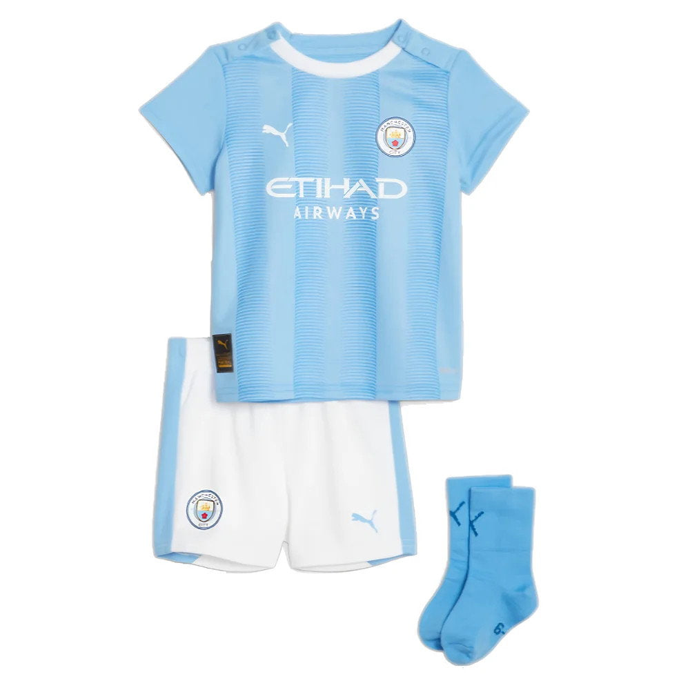2023-2024 Man City Home Baby Kit (AKANJI 25)_3