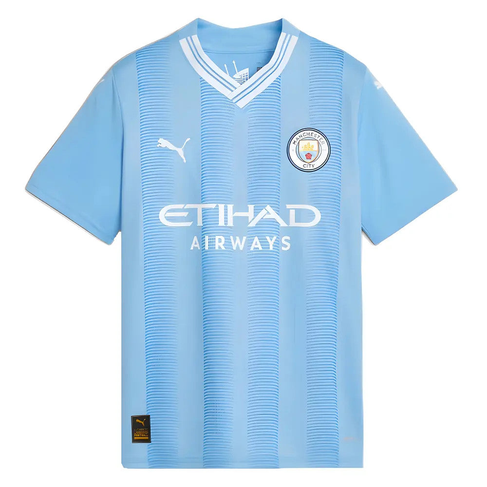 2023-2024 Man City Home Shirt (Kids)_0
