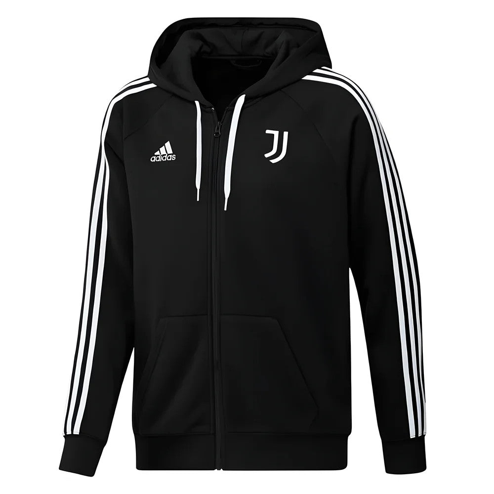2022-2023 Juventus DNA Full Zip Hoody (Black)_0