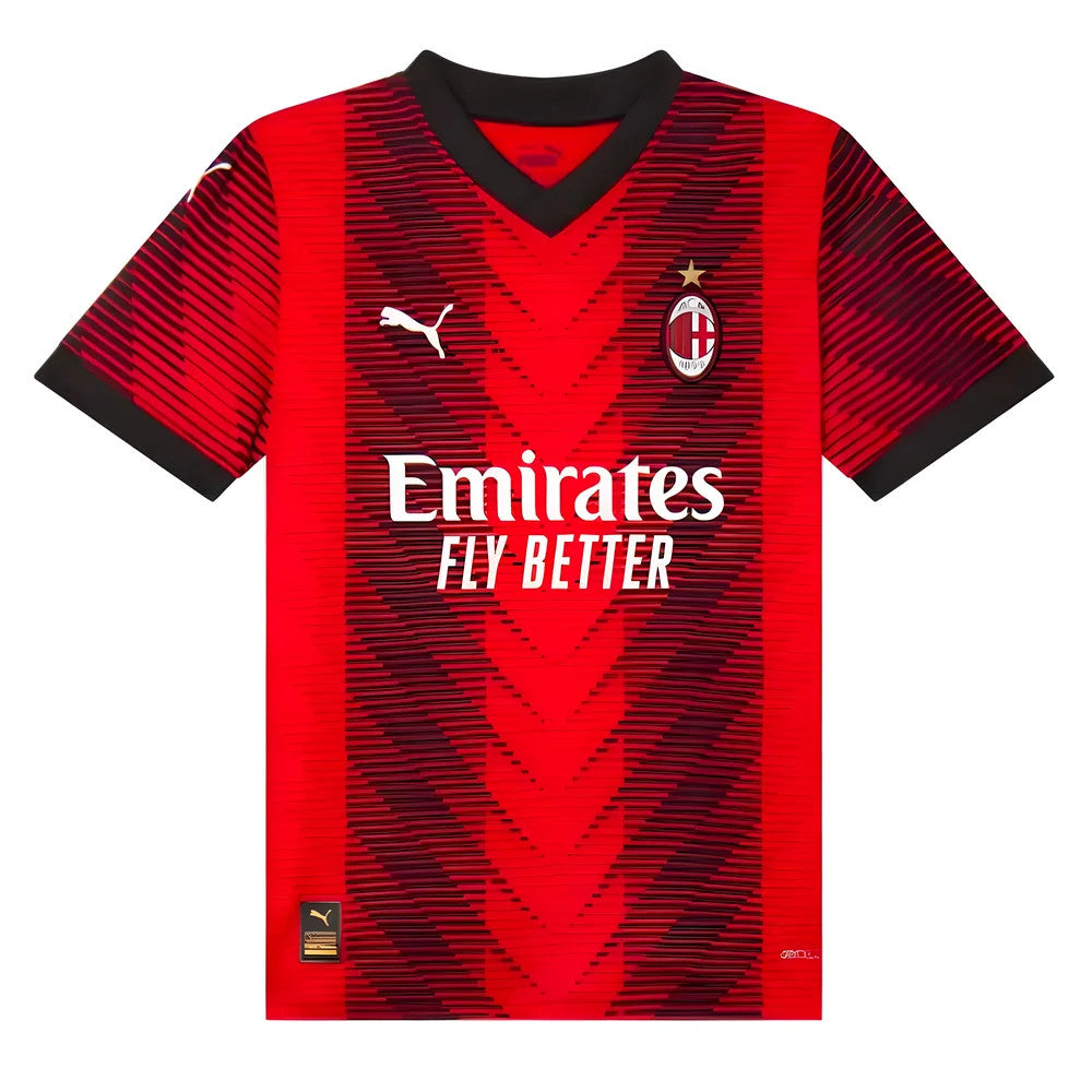 2023-2024 AC Milan Home Shirt (Kids)_0