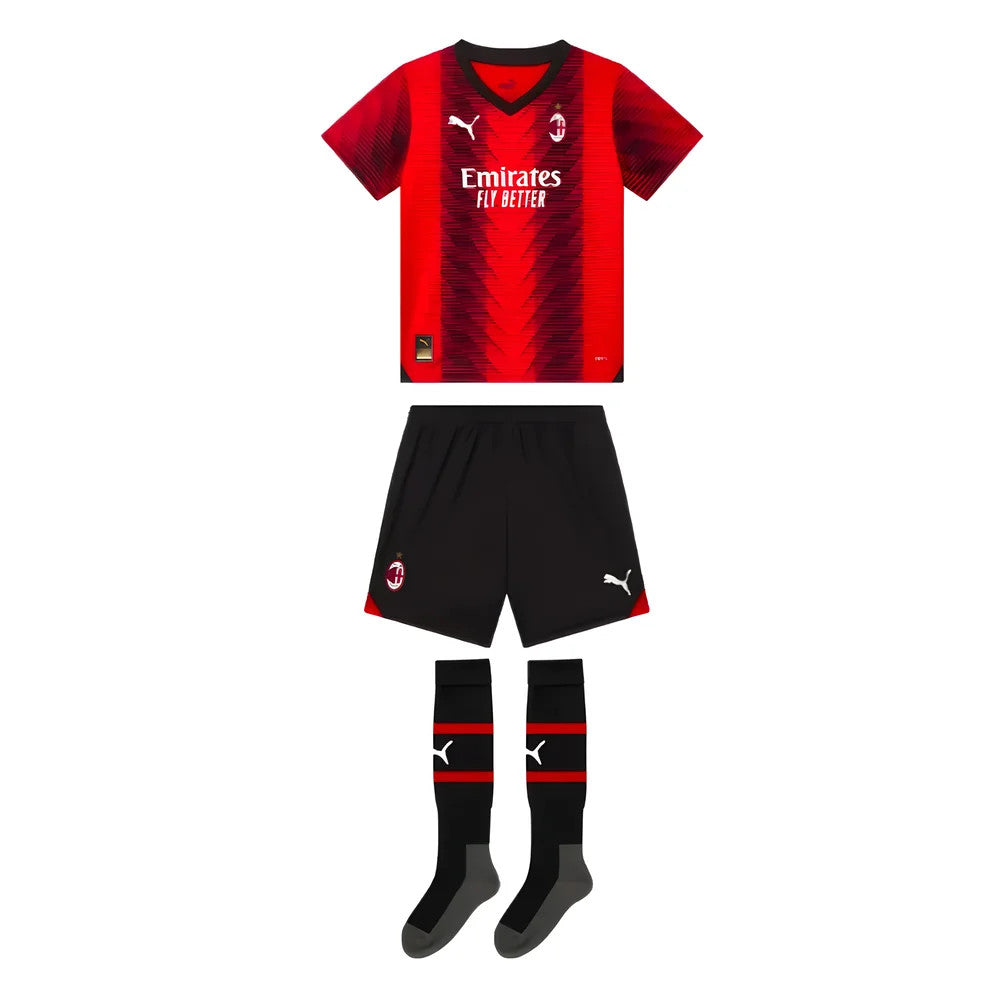 2023-2024 AC Milan Home Mini Kit_0