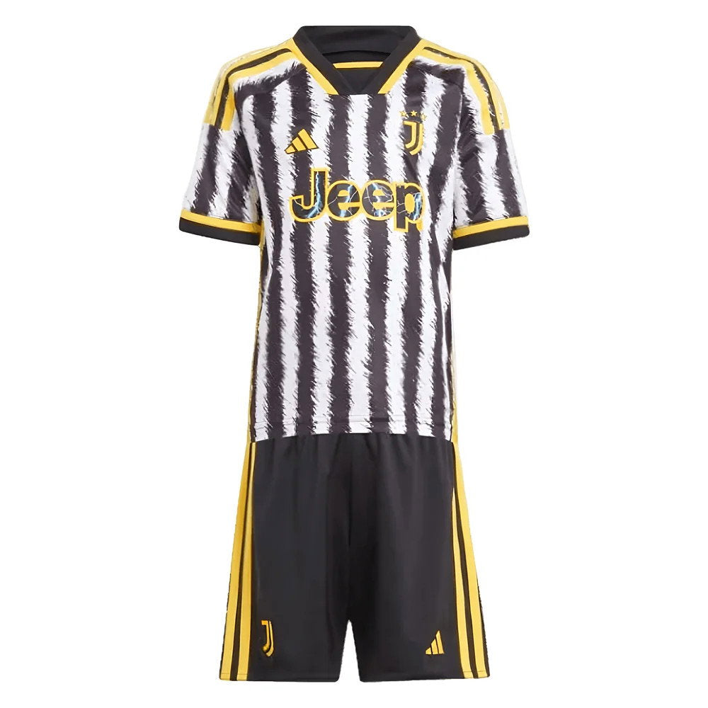 2023-2024 Juventus Home Mini Kit (Alcaraz 26)_3