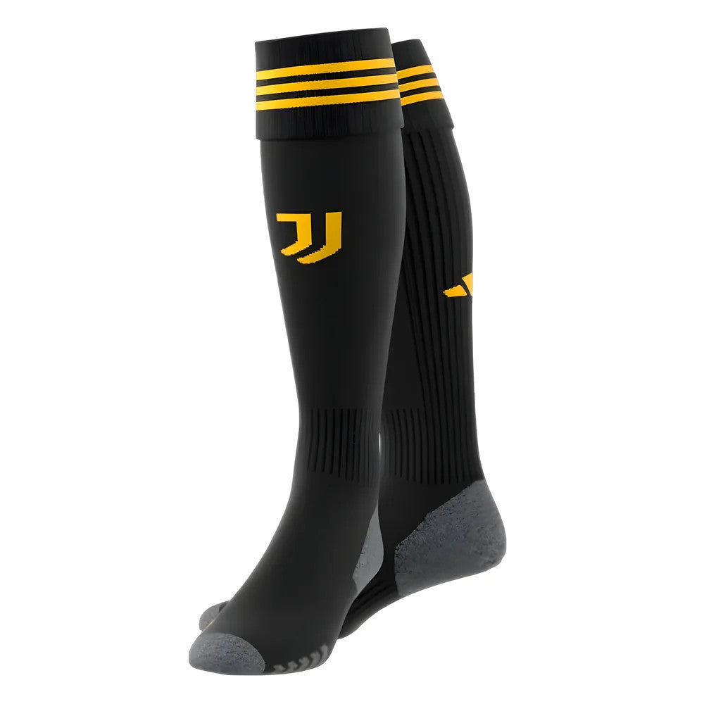2023-2024 Juventus Home Socks (Black)_1