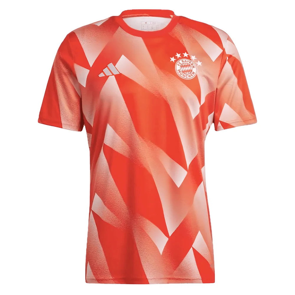 2023-2024 Bayern Munich Pre-Match Shirt (Red) (Laimer 24)_3