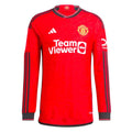 2023-2024 Man Utd Long Sleeve Home Shirt_0