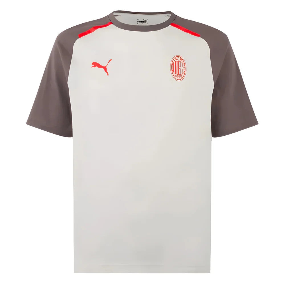 2023-2024 AC Milan Casuals Tee (Light Grey)_0