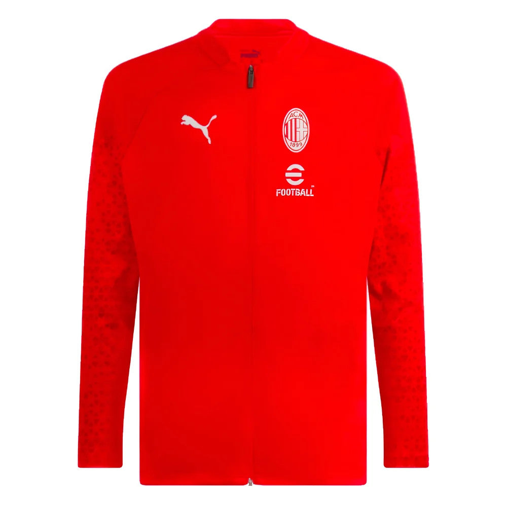 2023-2024 AC Milan Training Fleece (Red)_0