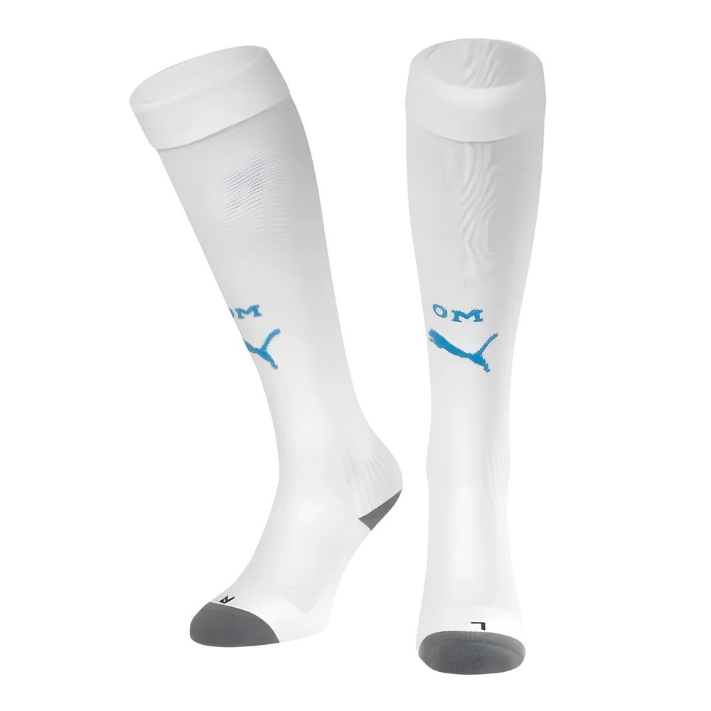 2023-2024 Marseille Home Socks (White)_0