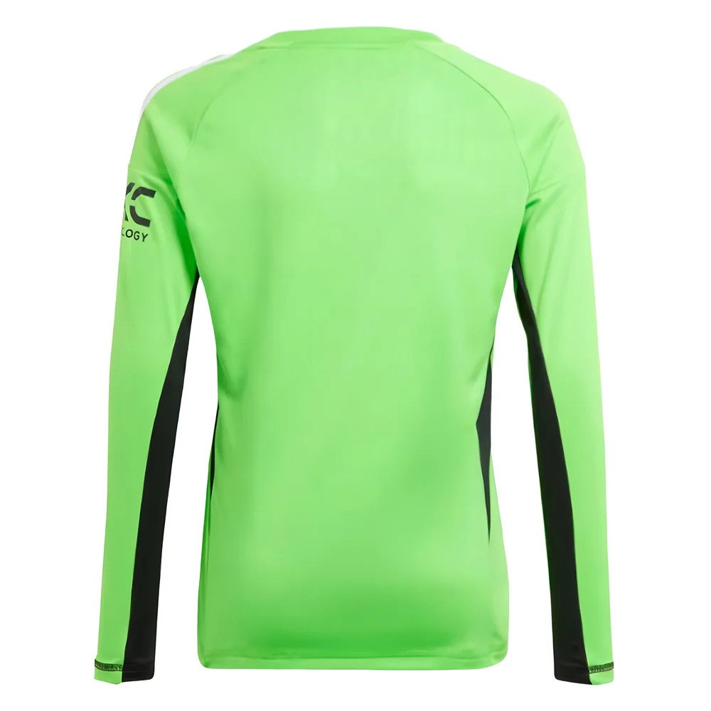 2023-2024 Man Utd Home Goalkeeper Shirt (Solar Green) - Kids (VAN DER SAR 1)_4