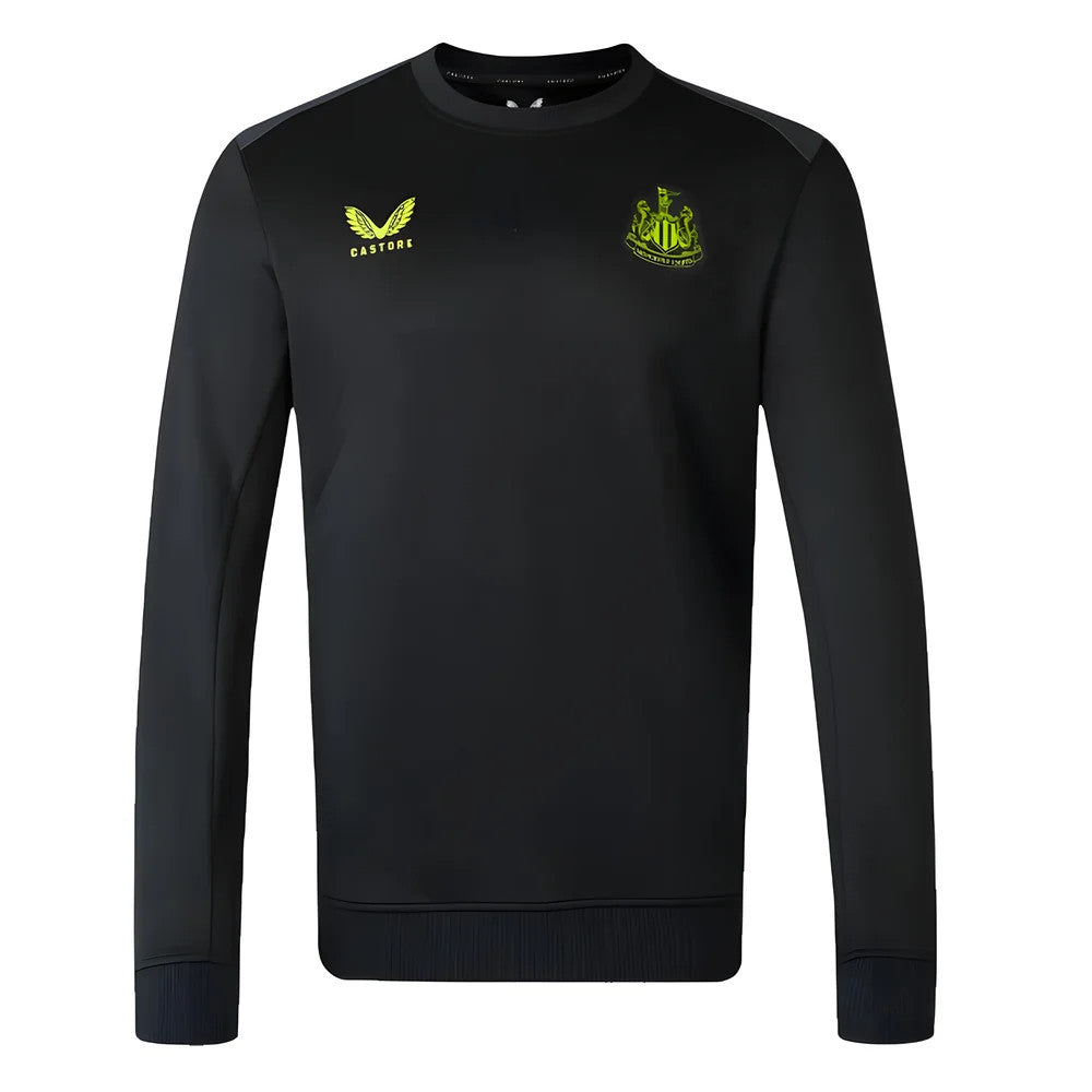 2023-2024 Newcastle Coaches Players Sweatshirt (Black)_0