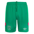 2023-2024 West Ham Goalkeeper Shorts (Green) - Kids_0