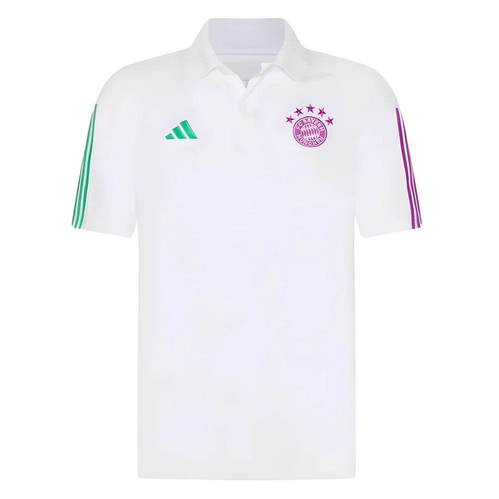 2023-2024 Bayern Munich Polo Shirt (White)_0