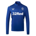 2023-2024 Rangers Coaches Matchday Half Zip Midlayer (Blue)_0