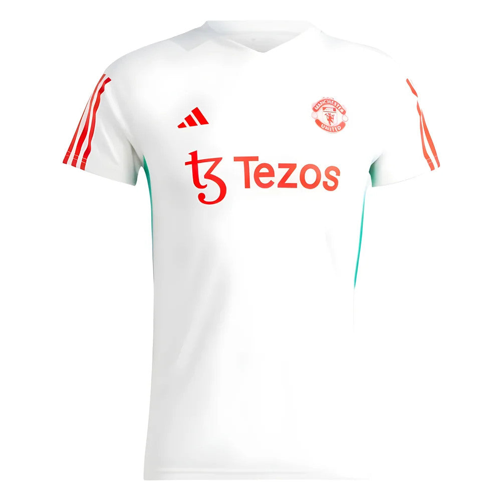 2023-2024 Man Utd Training Jersey (White) - Ladies_0