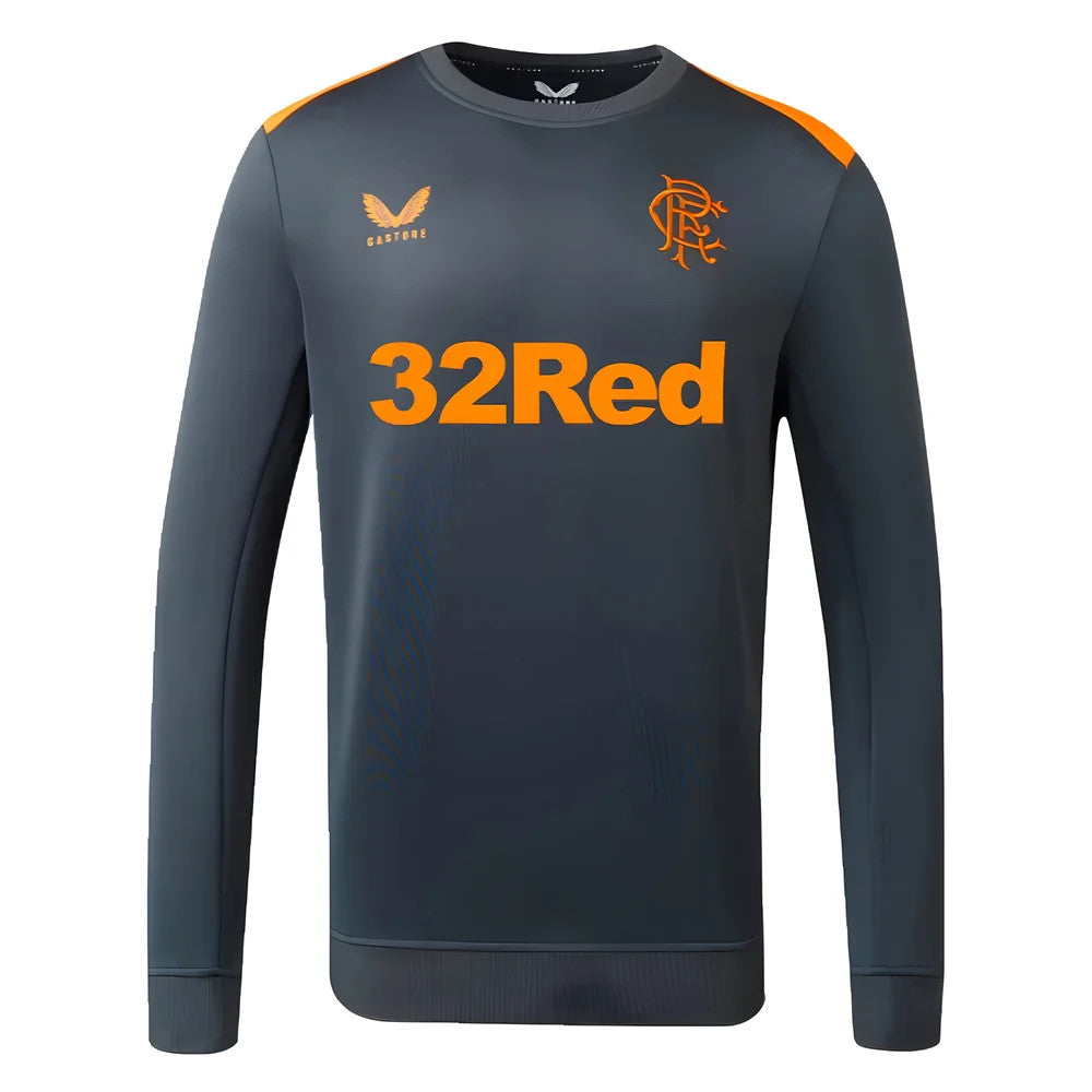 2023-2024 Rangers Coaches Matchday Sweatshirt (Ebony)_0