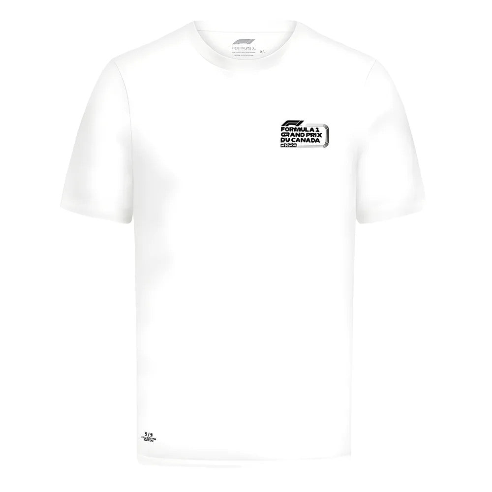 2023 F1 Formula 1 RS Canada T-Shirt (White)_0